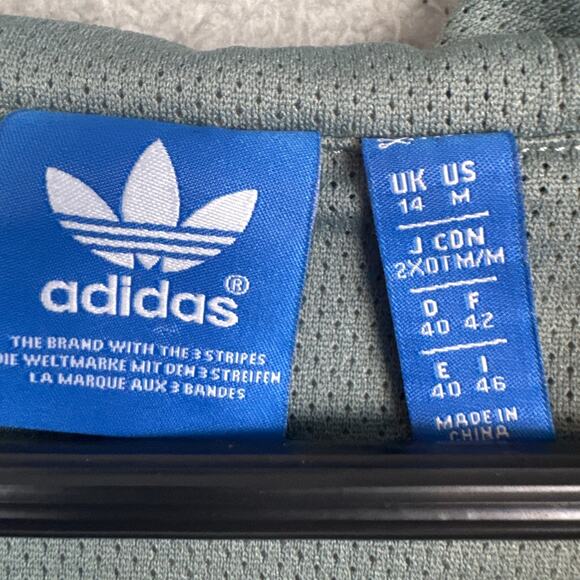 Adidas Floral Camo Hoodie Pastel Colors All Over Print Watercolor Satin Size M - Picture 8 of 10